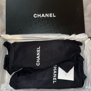 Chanel Classic Black & White Sneakers